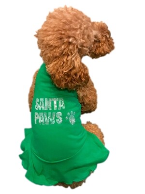 Dress, Big Santa Paws, Christmas, Green
