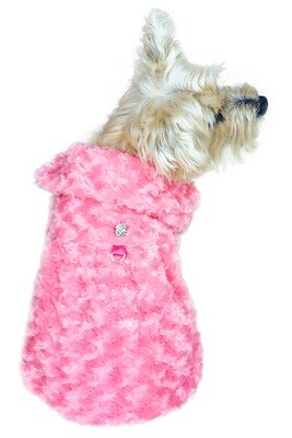 Shop Til You Drop Rosebud Coat, Coral