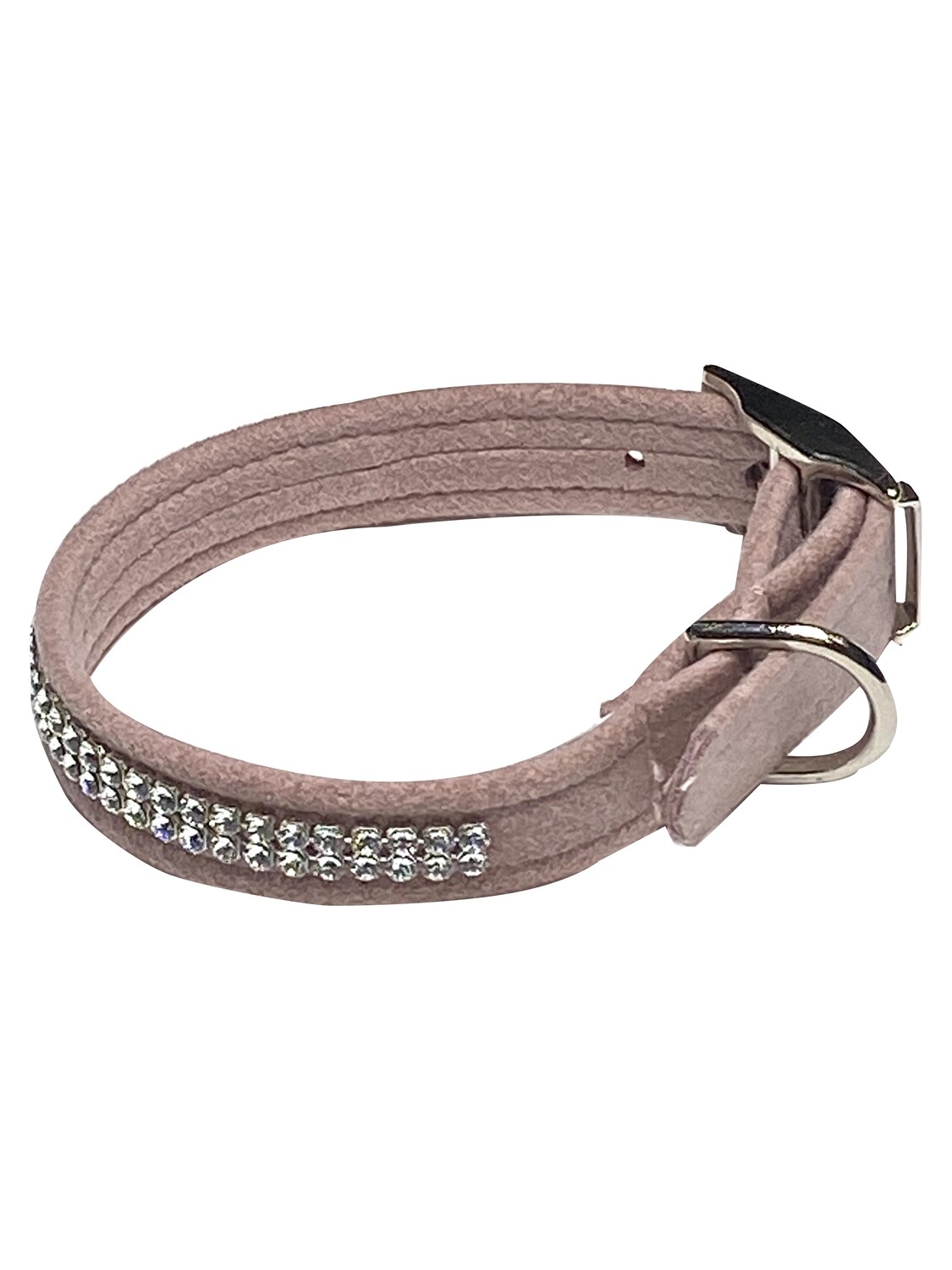 Glamour Girl 2 row Collar, Rosewood