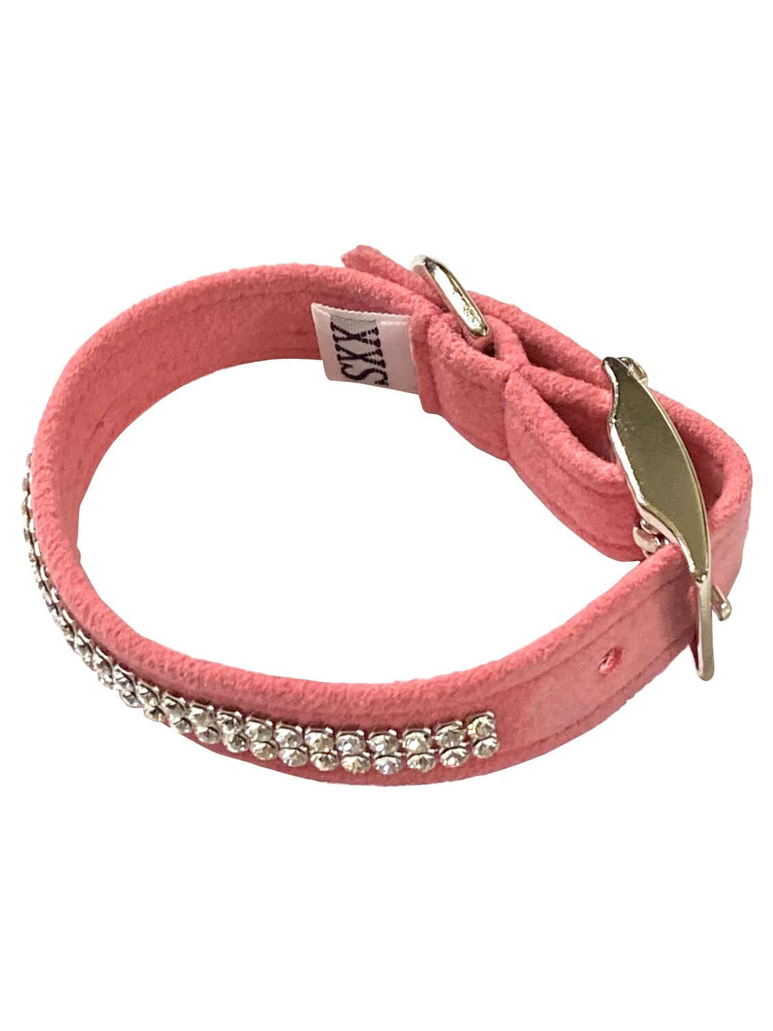 Glamour Girl 2 row Collar, Bubblegum