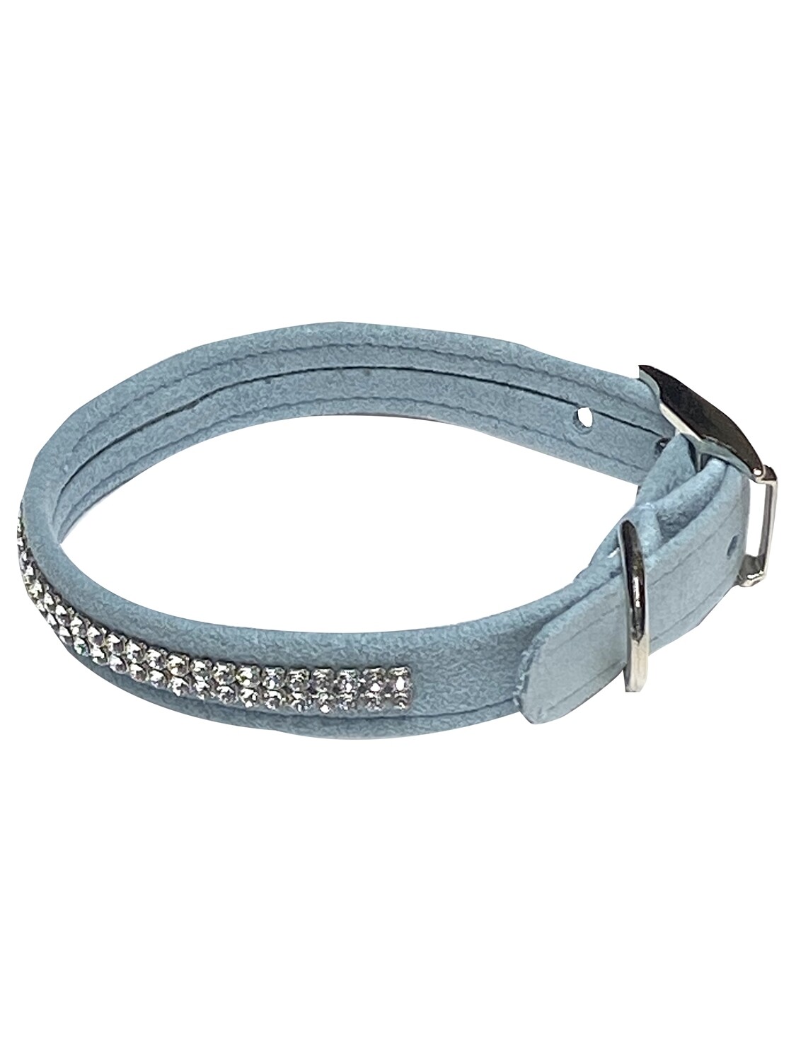 Glamour Girl 2 row Collar, Horizon Blue
