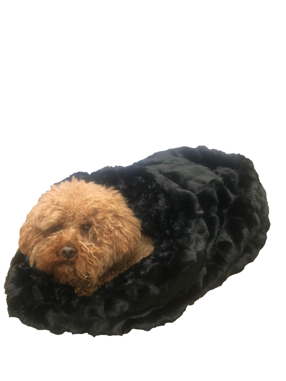 Cozy, Black Mink Plush