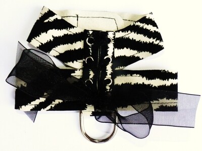 Parisian Corset Harness, Zebra