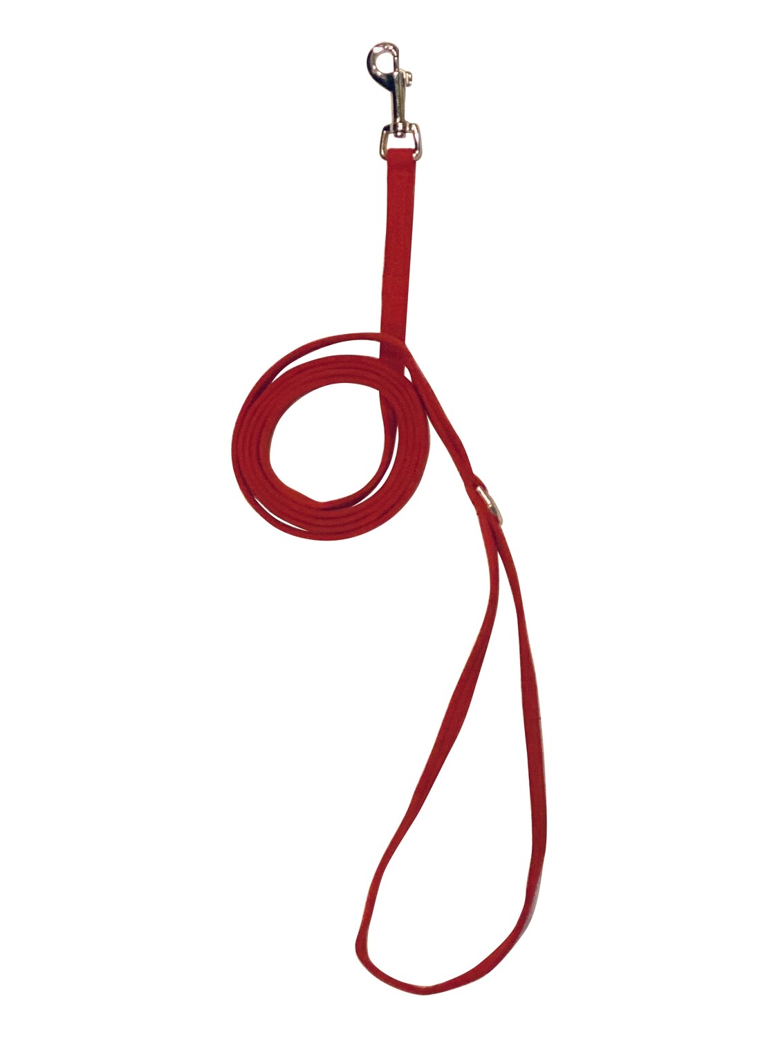 4ft Ultra Suede Leash, Red