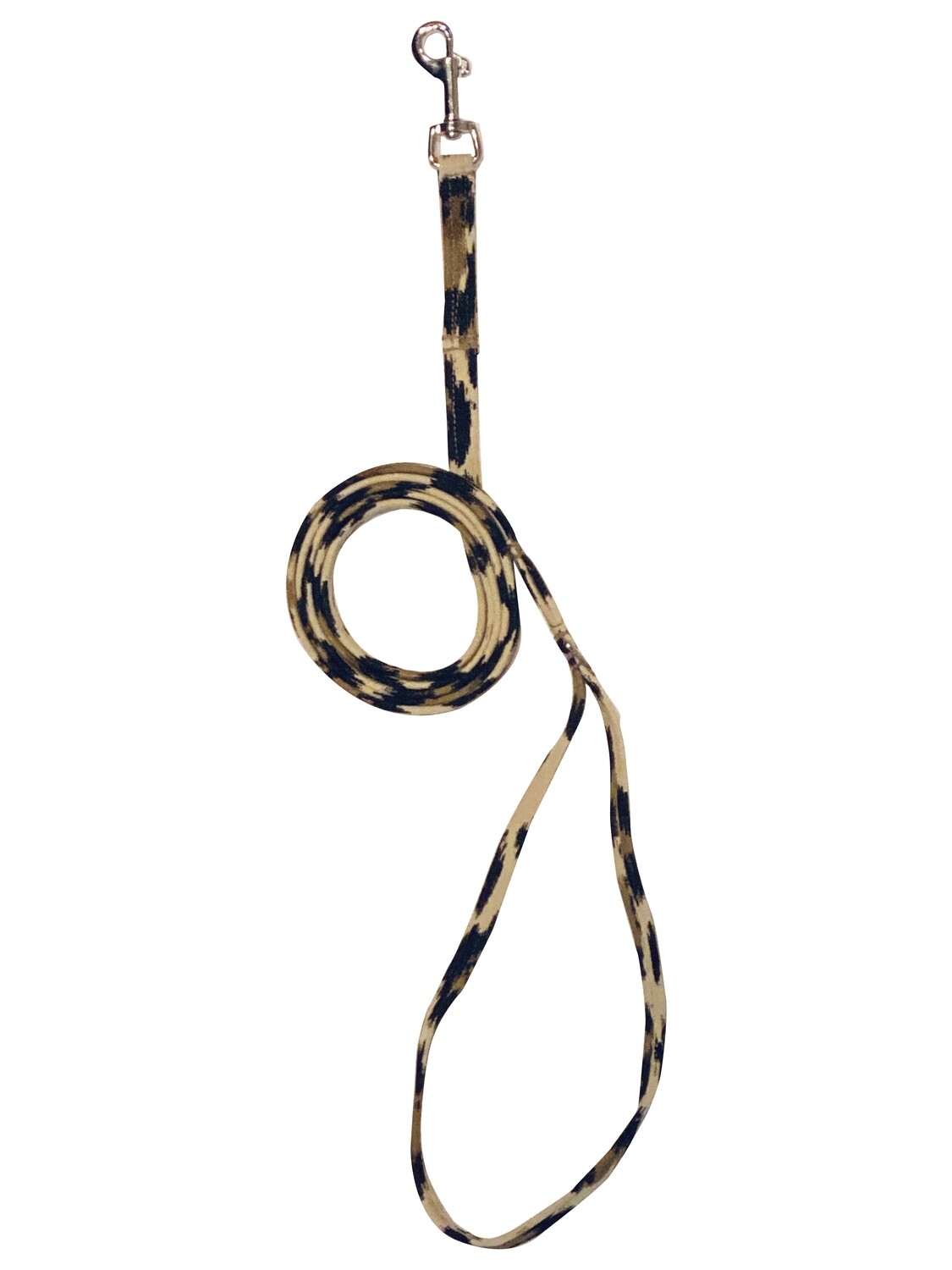 4ft Ultra Suede Leash, Leopard