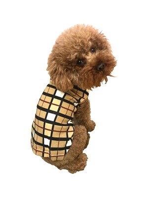 Kilpatrick Plaid Mockneck Sweater, Sand