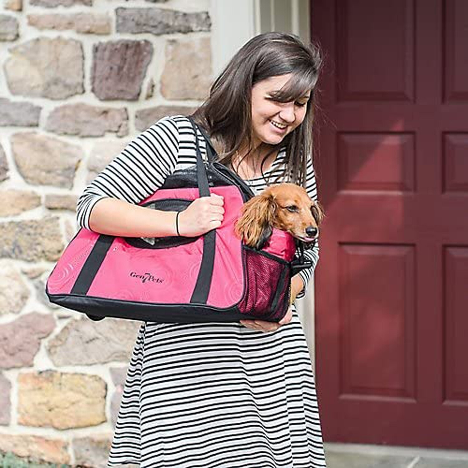 Gen7Pets Carry-Me Pet Carrier - Raspberry Sorbet