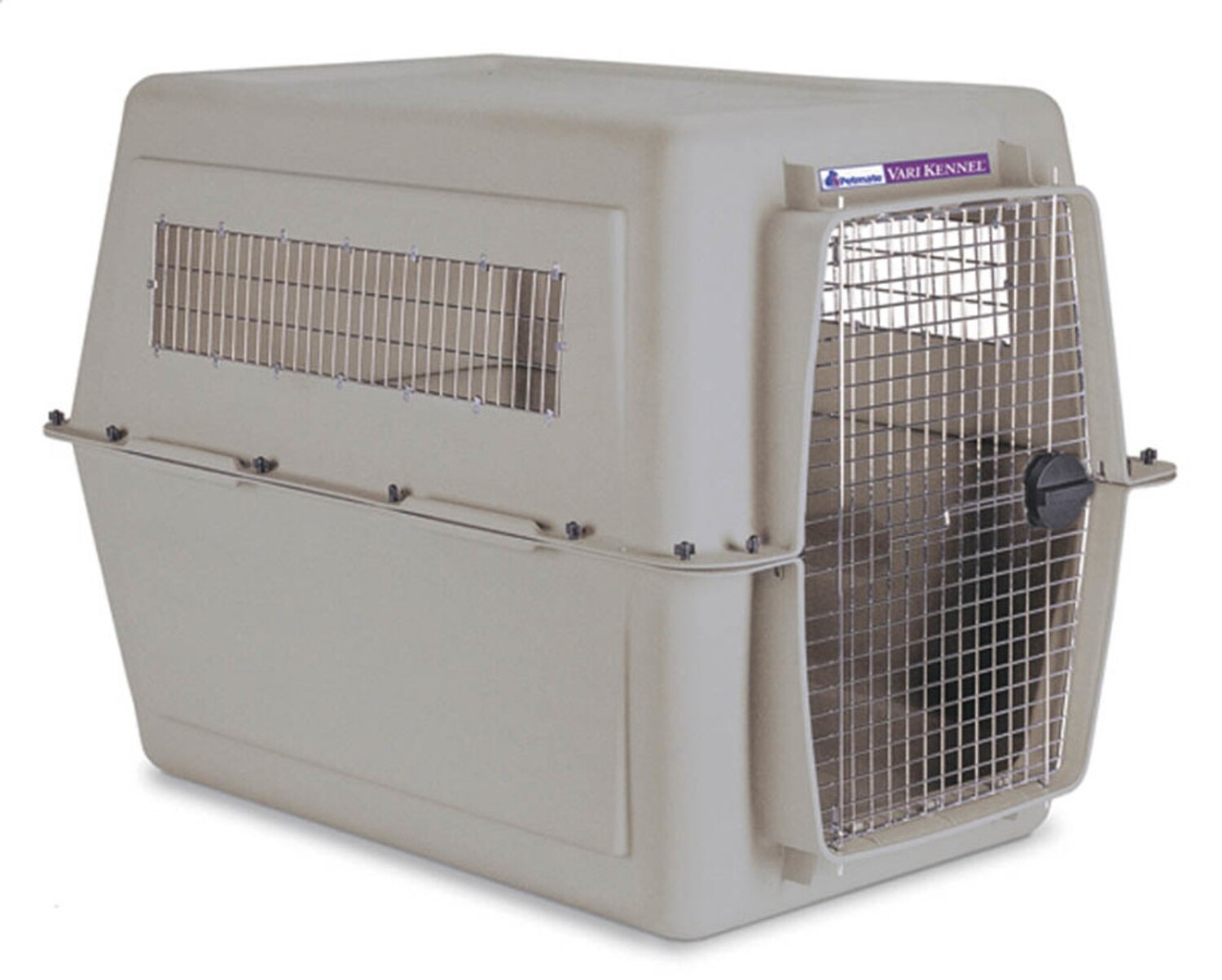 Petmate Giant Vari Dog Kennel Bleached Linen Hard-Sided - Taupe