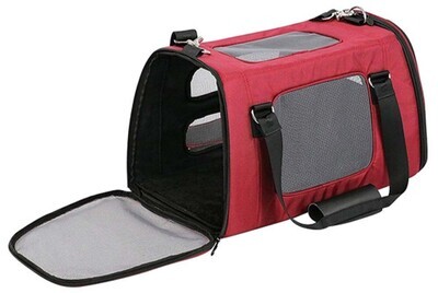 Gen7Pets Commuter Pet Carrier + Car Seat Carrier - Burgundy