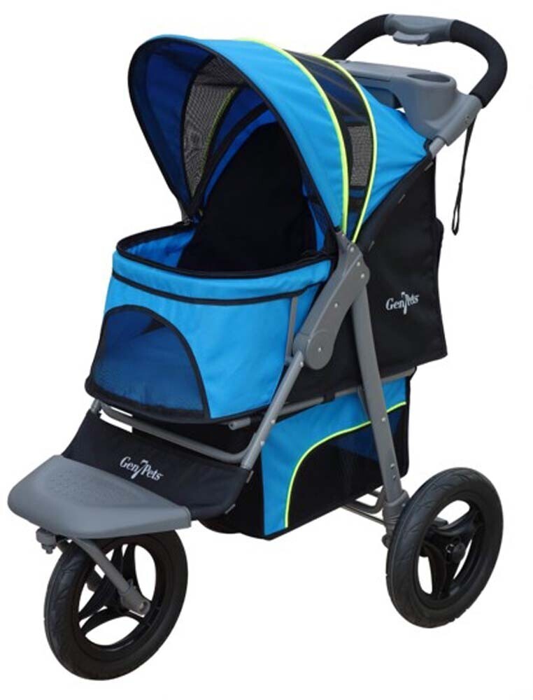 Gen7Pets Jogger Pet Stroller Pathfinder - Trailblazer Blue