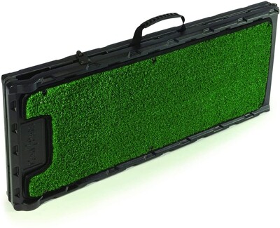 Gen7Pets Natural-Step Ramp For Dogs Grass Green