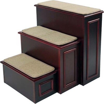 Gen7Pets Deluxe Wood 3 Step Conversion Steps - Cherry