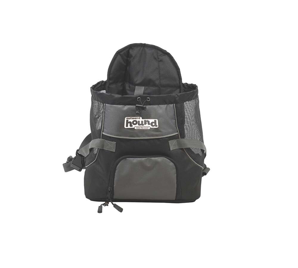 Outward Hound Pooch Pouch Dog Front Carrier -Gray