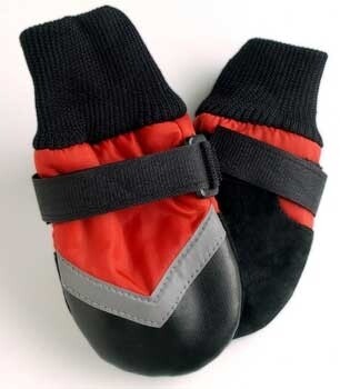 Fashion Pet Extreme All Weather Boots - Red/Black