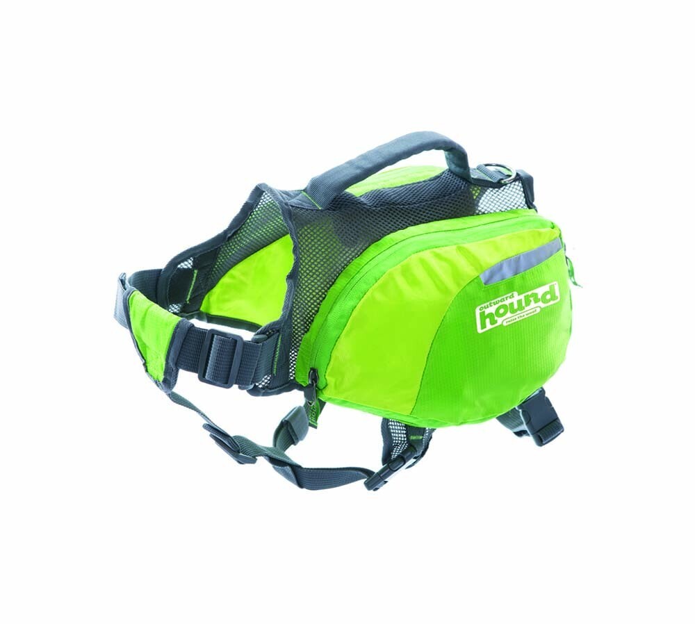 Outward Hound Daypak Dog Backpack - Green, Size: L