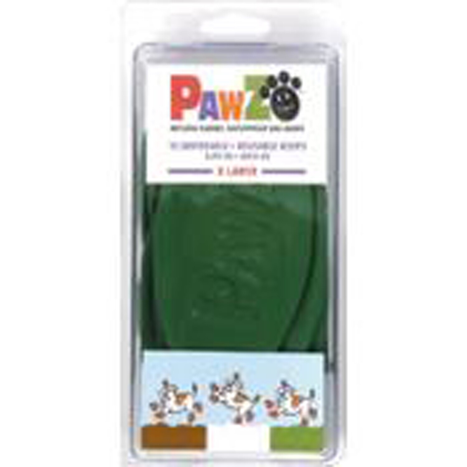 Pawz Dog Boots -Green