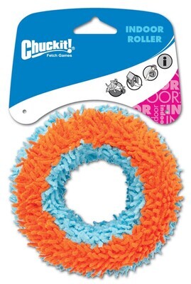 Chuckit! Indoor Roller Dog Toy - Blue/Orange