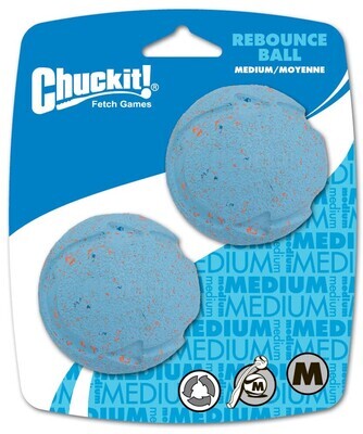 Chuckit! Rebounce Ball Dog Toy Assorted 2 Packs