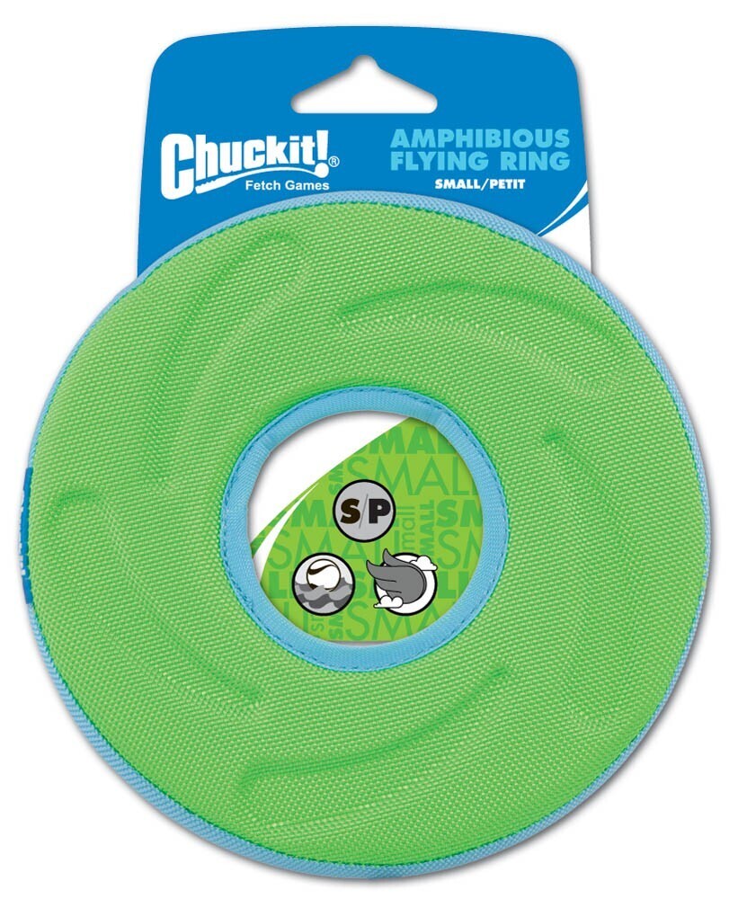 Chuckit! Zipflilght Flying Ring Dog Toy Assorted, Size: S