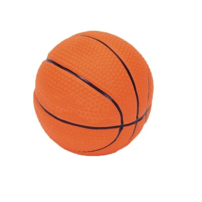 Coastal Products Rascals Latex Basketball Dog Toy