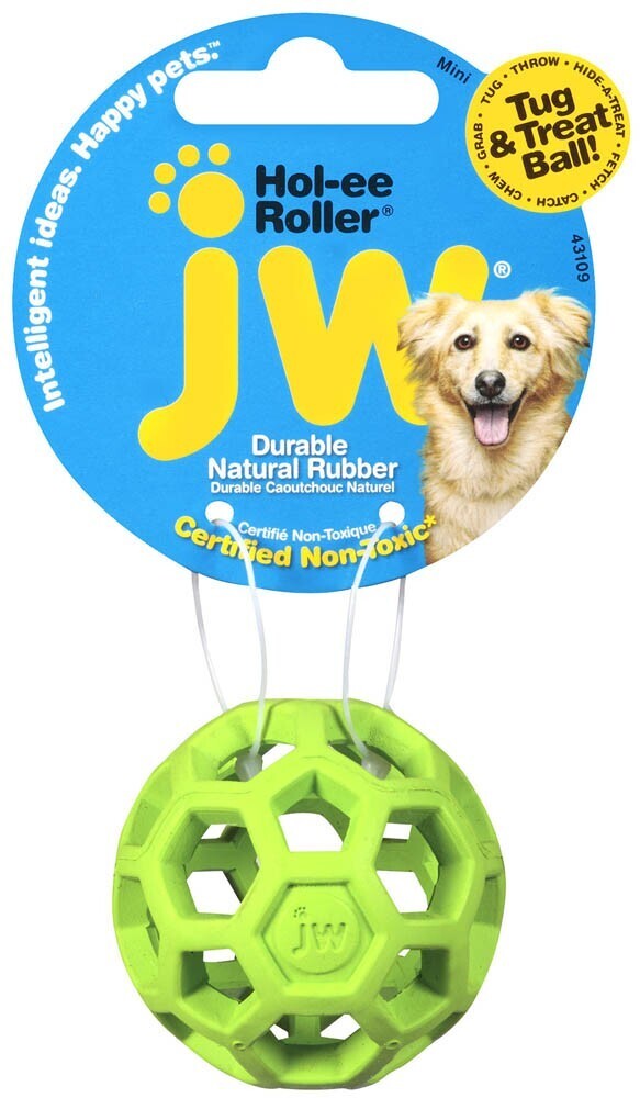 Jw Pet Hol-Ee Roller Dog Toy Assorted, Size: Mini