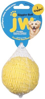 Jw Pet Giggler Ball Dog Toy Assorted, Size: M