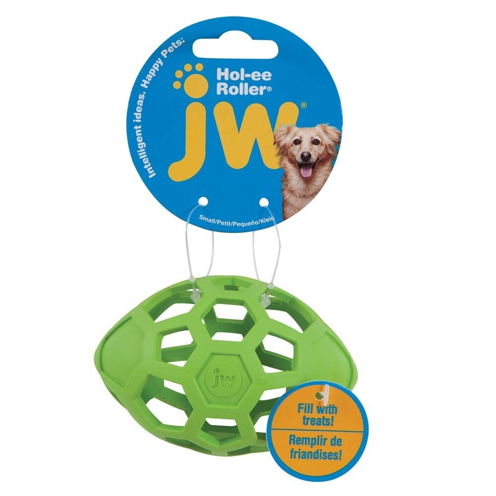 Jw Pet Hol-Ee Roller Egg Dog Toy Assorted
