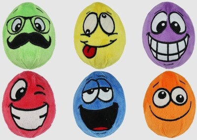 Multipet Egg Noggins Dog Toy Assorted