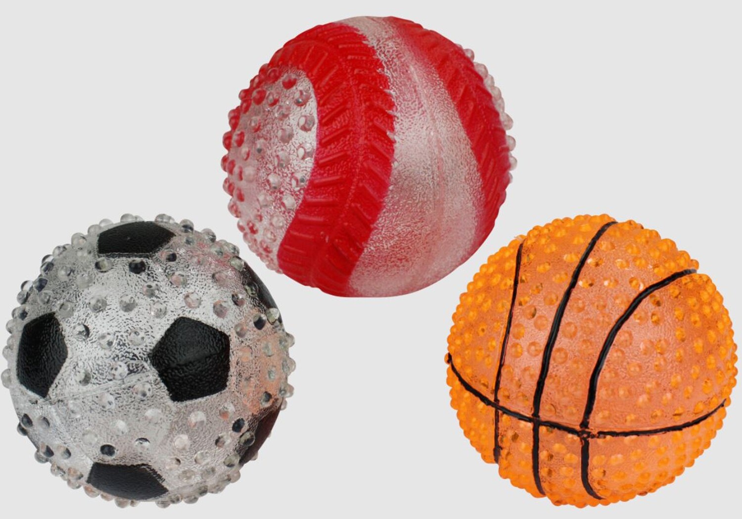 Multipet Doglucent Tpr Sports Balls