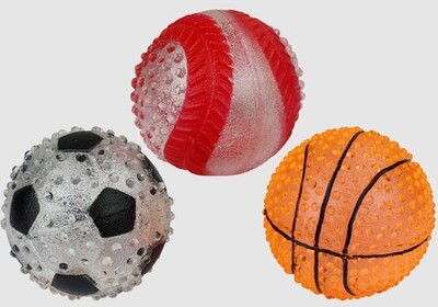Multipet Doglucent Tpr Sports Balls