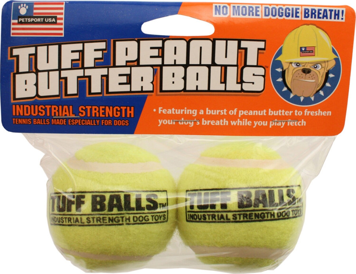 Petsport Usa Peanut Butter Balls Dog Toy - Brown