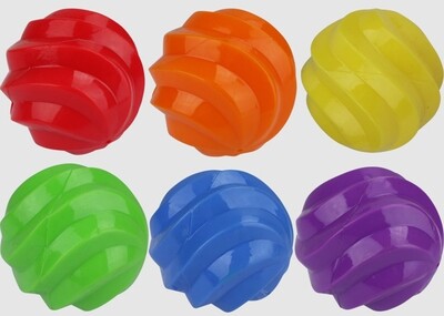 Multipet Spiral Balls Ball (Assorted Colors)