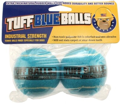 Petsport Usa Tuff Ball Dog Toy  2 Pk - Blue