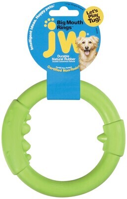 Jw Pet Big Mouth Single Ring Dog Toy Assorted