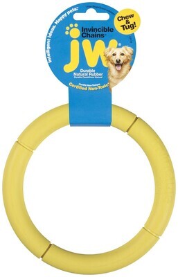 Jw Pet Invincible Single Chain Dog Toy Assorted