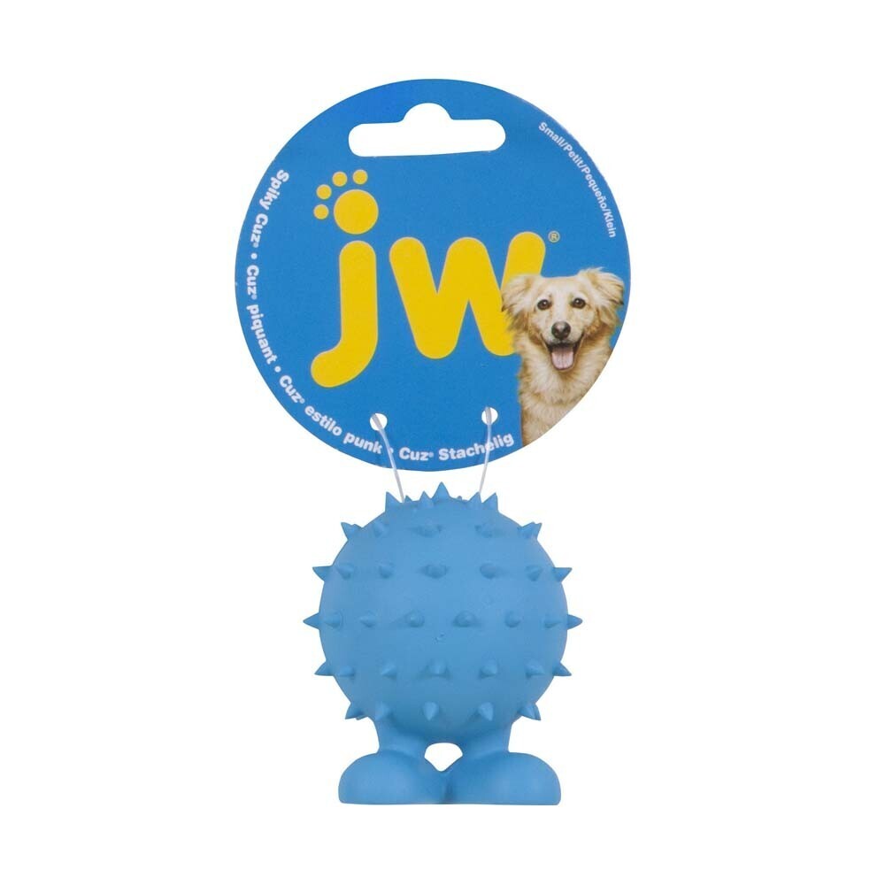Jw Pet Spiky Cuz Dog Toy Assorted, Size: S