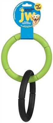 Jw Pet Invincible Double Chains Dog Toy Assorted