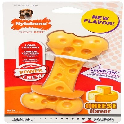 Nylabone Durachew Cheese Bone Cheese Flavor