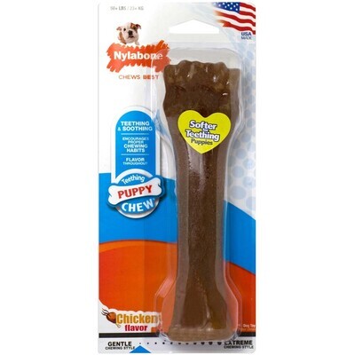 Nylabone Just For Puppies Teething Chew Toy Chicken Flavor