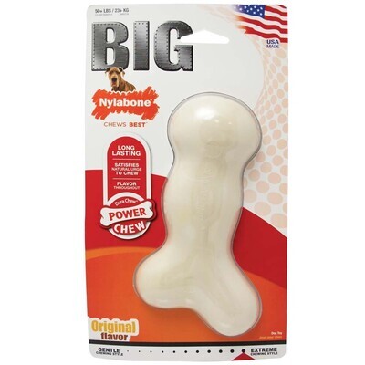 Nylabone Power Chew Galileo Bone Big Dog Chew Toy Original Flavor
