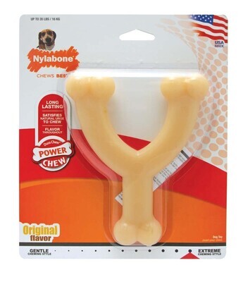 Nylabone Wishbone Power Chew Dog Toy Original Flavor