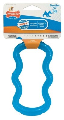 Nylabone Puppy Chew Toy, Teething Toy For Puppies, Puppy Tug Toy