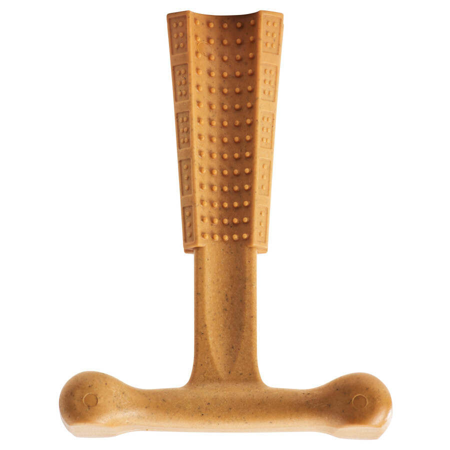Spot Ethical Bam Bone Plus Dog Toy - Brown