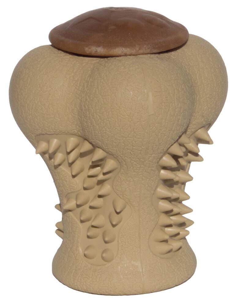 Starmark Rubbertuff Dog Treat Bone - Tan
