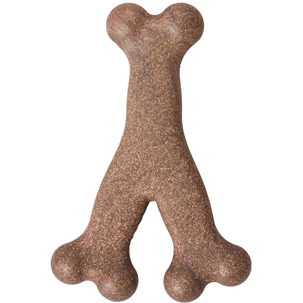 Spot Ethical Bam Bone Wish Bone Bacon Dog Toy