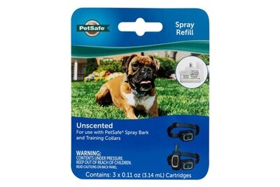 Petsafe Spray Bark Control Refill Unscented 3 Pk