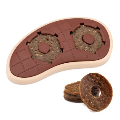 Busy Buddy Slab o Sirloin Treat Holding Dog Toy 1ea