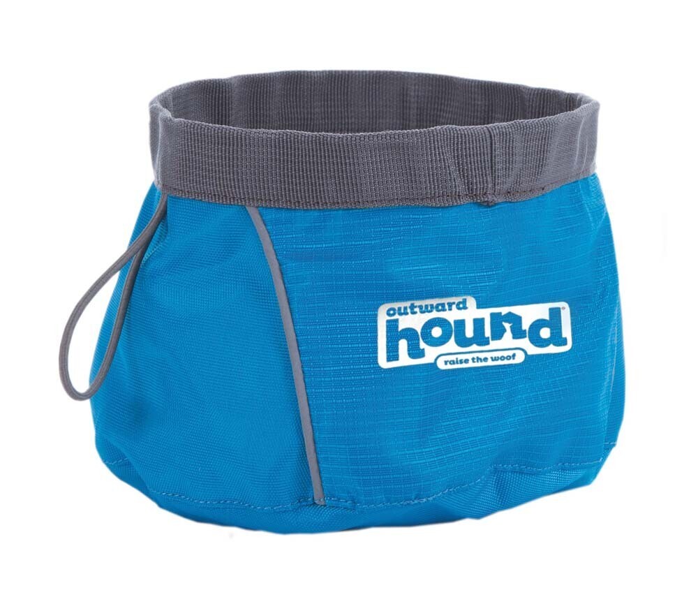 Outward Hound Port-A-Dog Bowl Green