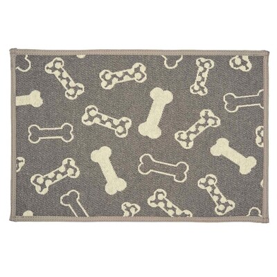 Loving Pets Bella Fashion Mats Bones One Size - Polka Dots