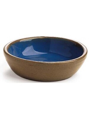 Spot Standard Crock Cat Saucer - Tan/Blue